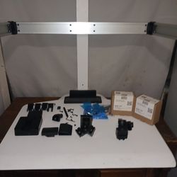 HAT Winston Workstation Quad   White 