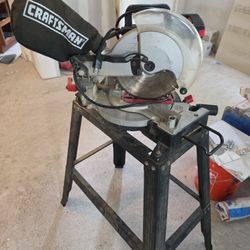 10" Craftsman Miter Saw W Laser