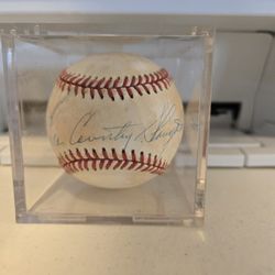 Enos Country Slaughter H.O.F.  Autograph Ball