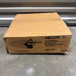 New Ademco AB12M Motorized 10" Alarm Bell