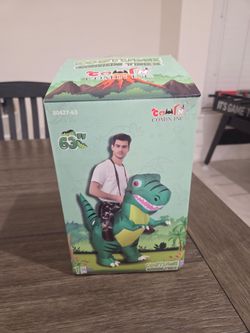 COMIN Adult Inflatable Riding T-Rex Dinosaur Costume - 63" (Used Once)