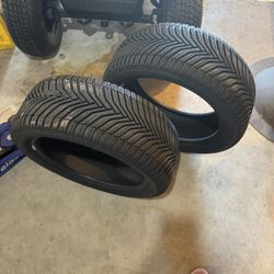 2 X Brand New Michelin 235/45 R18 Cross Climate Tires