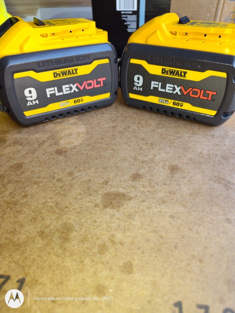 DeWalt Battery Flex 9 AH Volt