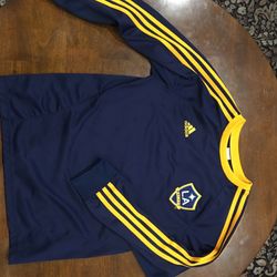 Adidas LA Galexy Beckham 23 Long Sleeve Jersey