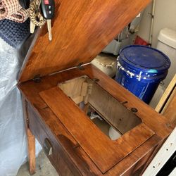 Sewing Machine Table, Antique