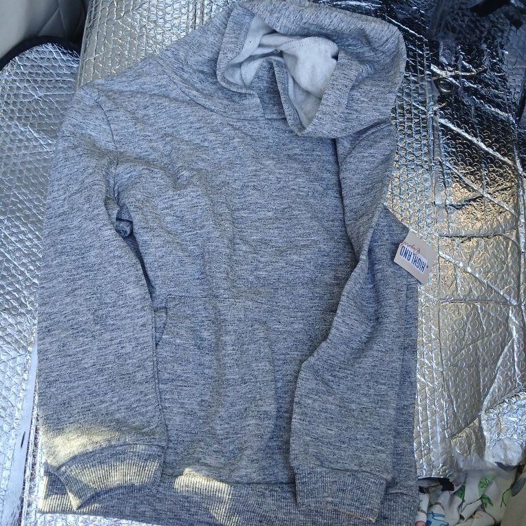 Boys Sweatshirt 5 T Gray