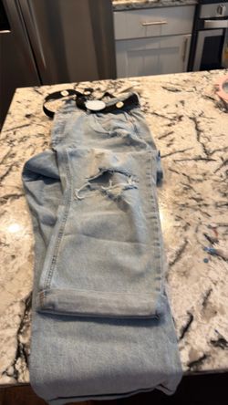 New Blue Jeans Distressed