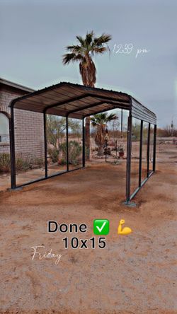 Tejabanes/ RV Covers/ Sheds/ Framing