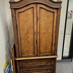 Solid Wood Armoire 