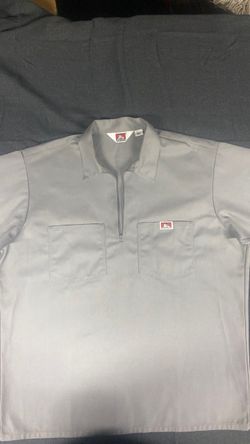 Ben Davis Short Sleeve 1/2 Zip Shirt pullover 2xl