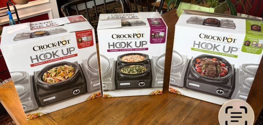 Crock Pot Hook Up Warmers/Cookers