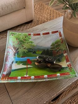 Glass golf square