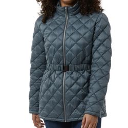 NWT 32 degrees Women's Teal Quilted Jacket