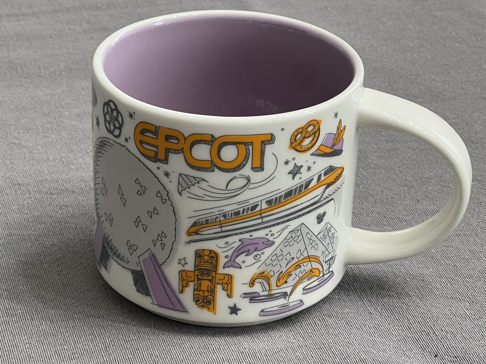 Epcot Starbucks Disney Limited Edition Mug 