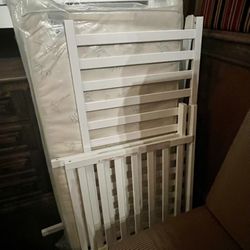 White Baby Crib