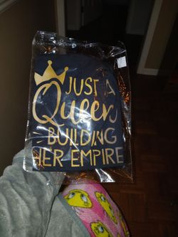 Just A Queen Woman's Medium Tank Top