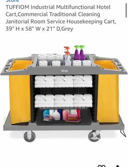 Industrial hotel cart