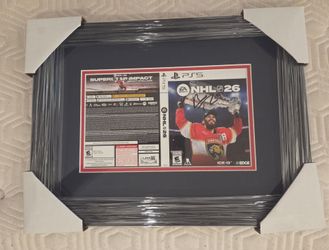 Matthew Tkachuk NHL 26 Cover Autograph