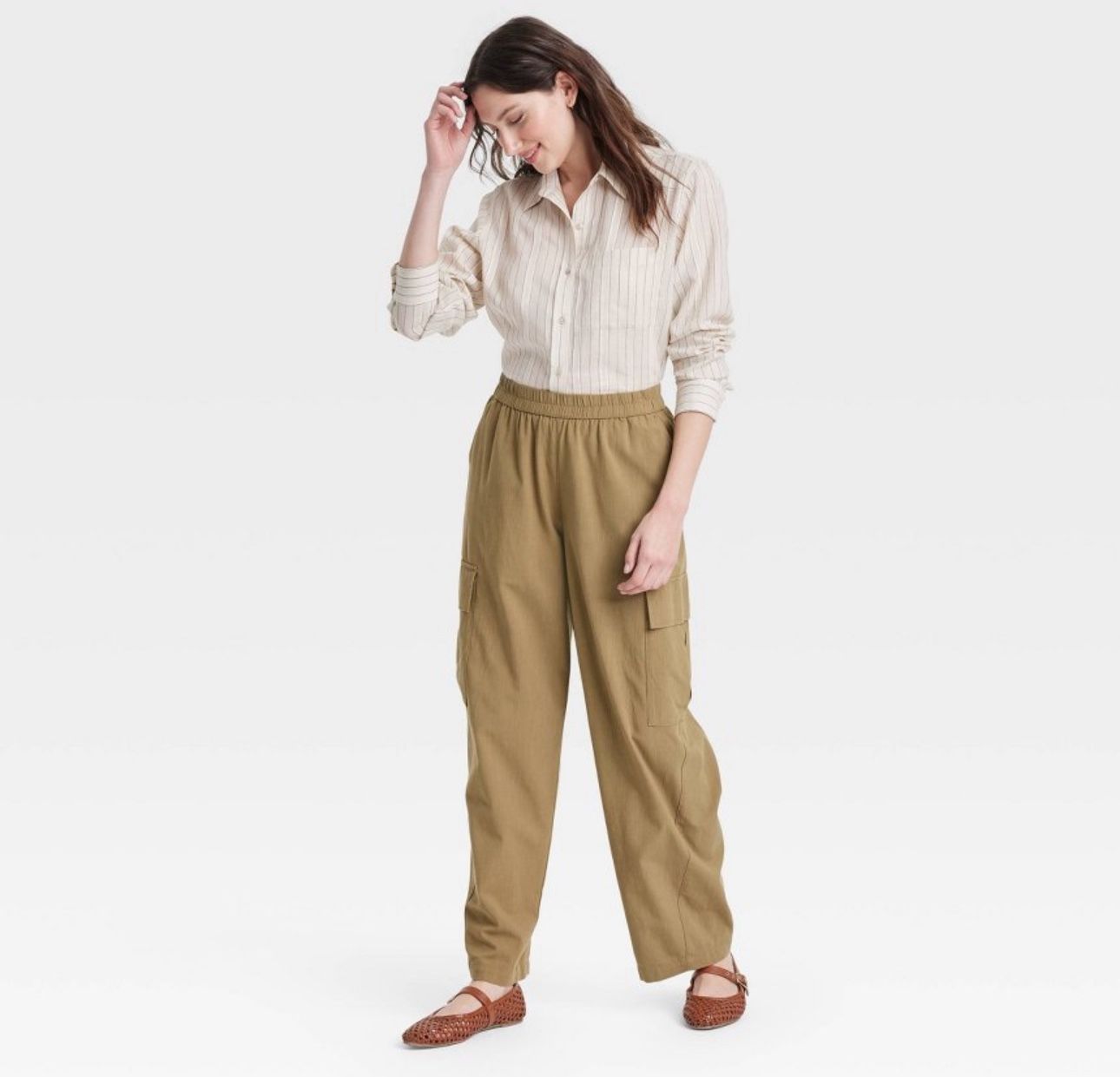 Pull On Cargo Pants