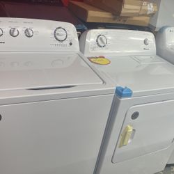 New Scratch And Dent Amana Washer And Dryer Set. I Year Manufacture. Warranty 