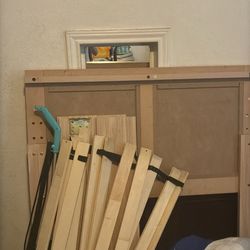 Wood bedframe Twin Xl