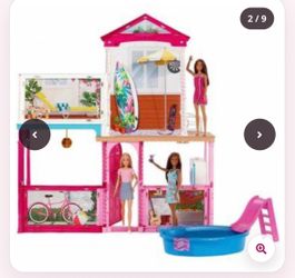 Barbie House Playset with Dolls