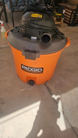 Ridgid vaccumm