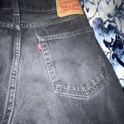 Levis 505s Black