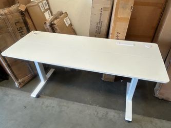 63X24 inch White Desk