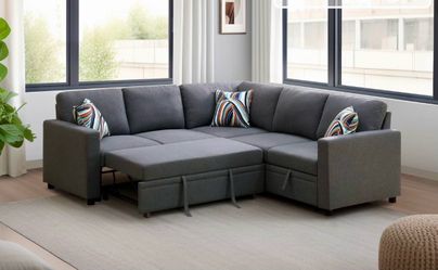 Sofa bed fabric beige