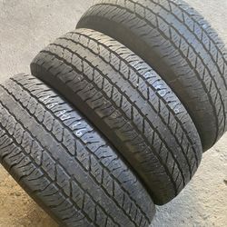 3 Tires 215  70 16