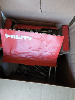 HILTI KB3 Tz Expansion Anchors 7" Stainless Steel