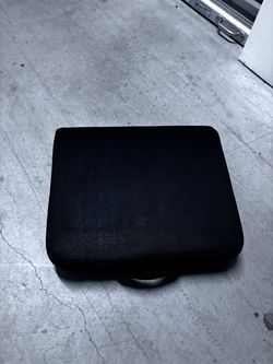 Large seat cushion with handle