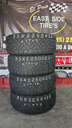 35x12.50 20 NITTO RECON GRAPPLER 12 PLYS