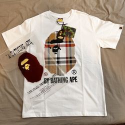 Bape Burberry Te