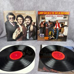Larry Gatlin & Gatlin Brothers LP Record Lot Greatest Hits Vol II Houston Denver