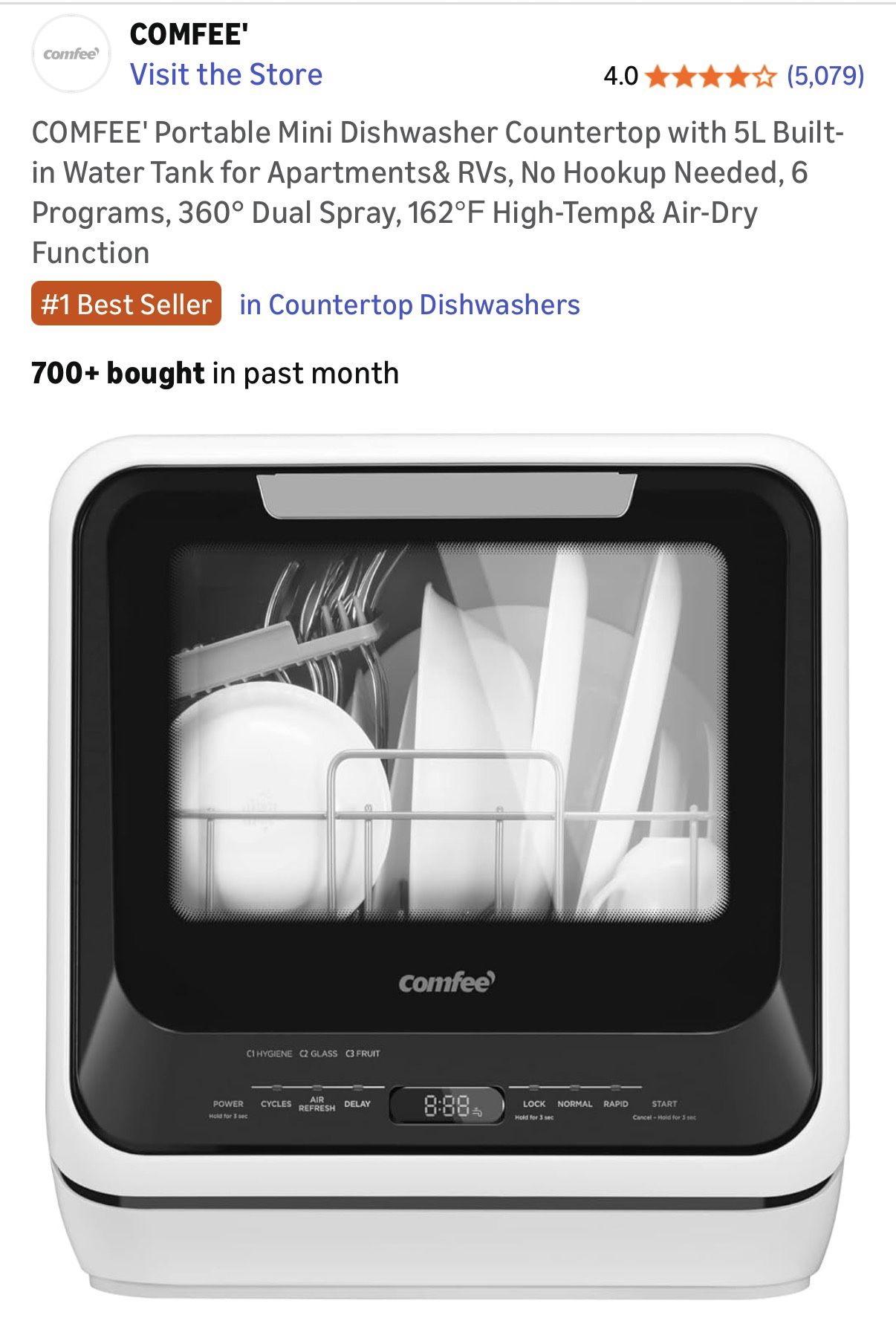 Countertop Dishwasher