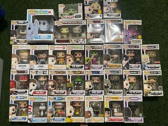 Funko Pops collection