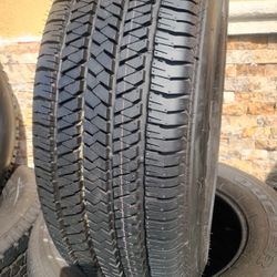 BRIDGESTONE DUELLER GOOD USED TIRES P265/65R17