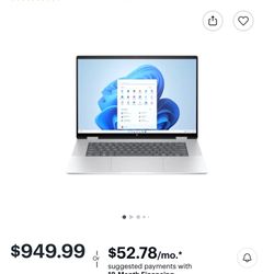 HP Envy 2-in-1 16inch Ultra Core 5 Touchscreen Laptop/tablet