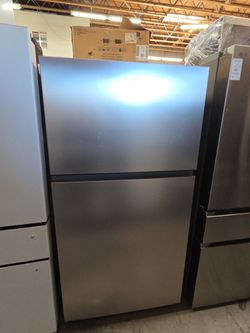 Whirlpool 33" top Freezer Stainless steel new