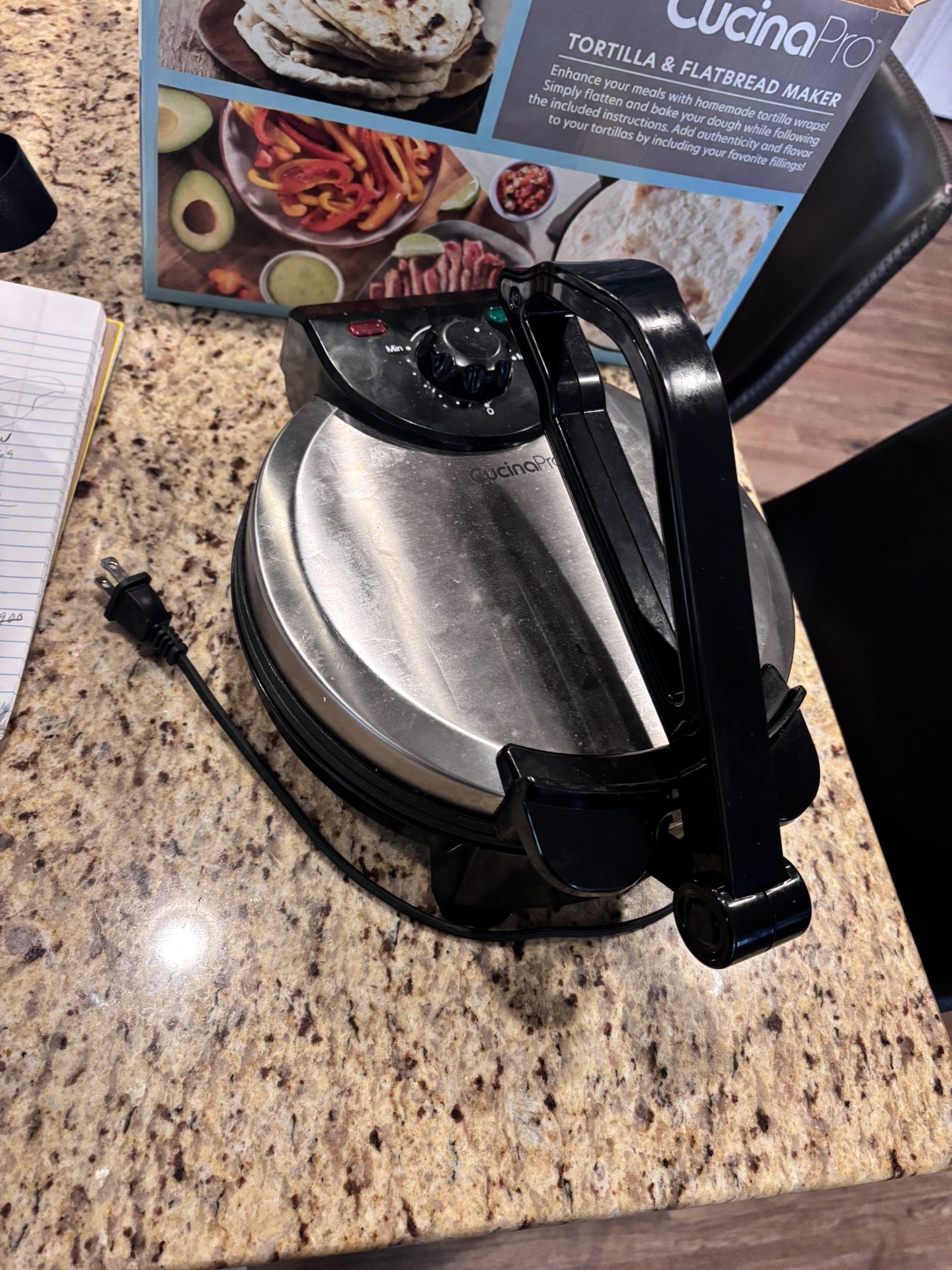 Cucinapro Electric Tortilla Press
