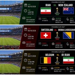 World Cup Tickets LA. (send Your Offer!)