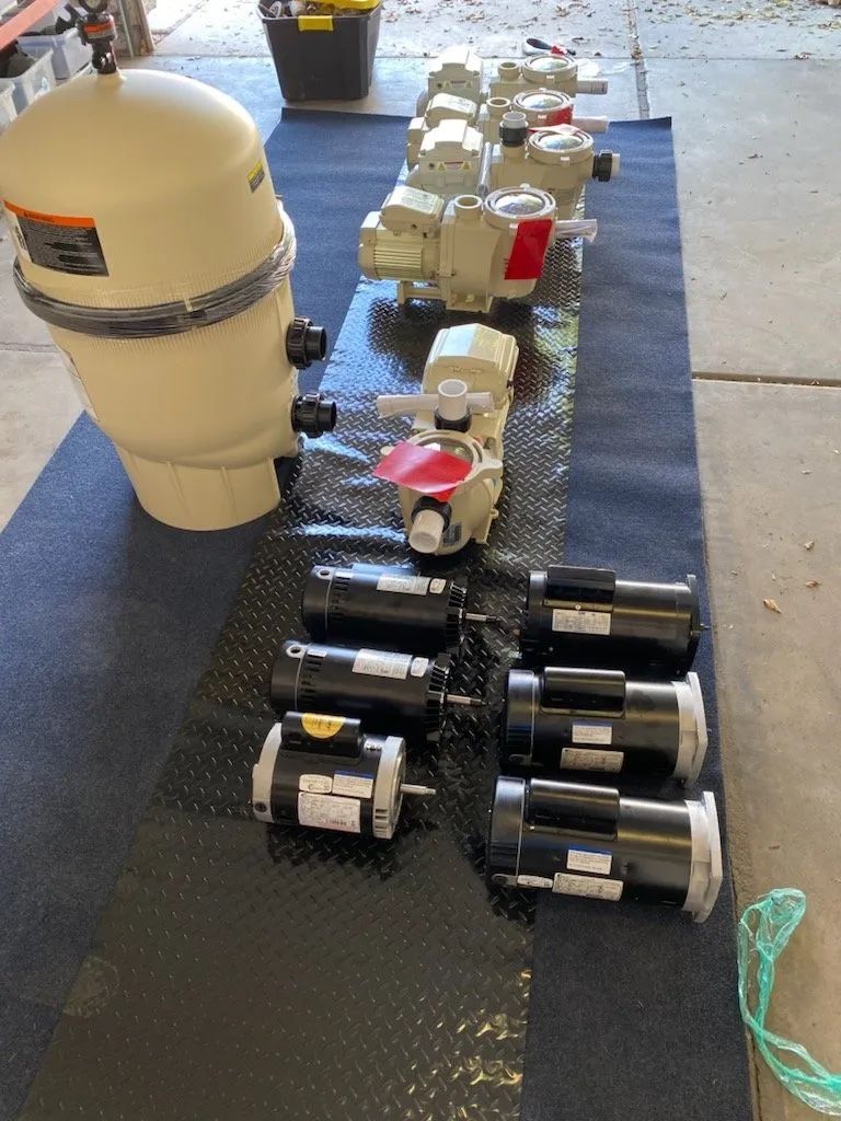 Pool Equipment Refurbished & New 