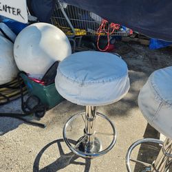 ra6788-003 roundbar stool with stainless pedestal