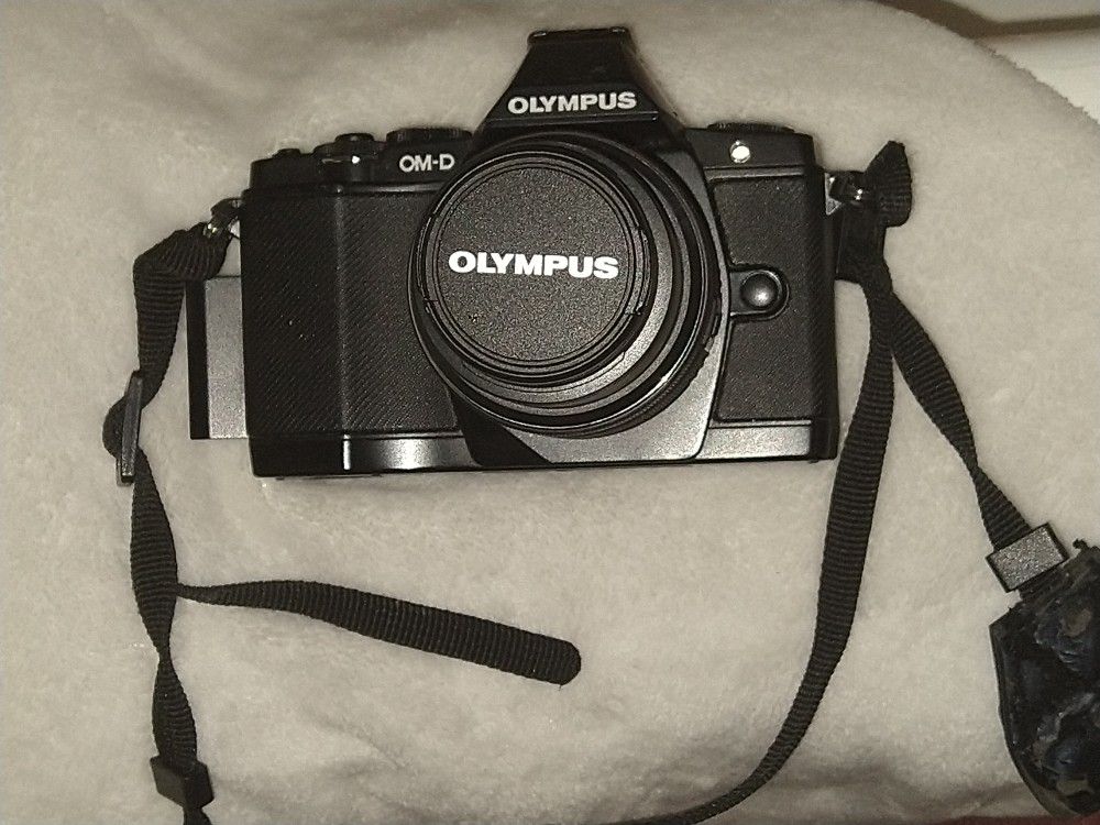 Olympus OM-D E-M5 Mark III Mirrorless Digital Camera with Touchscreen & 14-150mm Lens (Black)