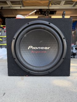 Subwoofer 12” Sub