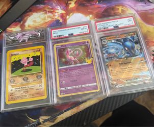 Pokemon slabs