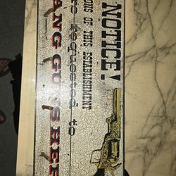 Vintage Home Owner Sign