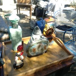 Vintage Jim Beam Decanters